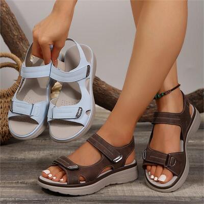 Leopard women flat sandals roman shoes 大码43罗马凉鞋拖鞋