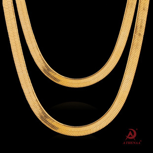 men gold plated chain hiphop fashion necklace night-club hot
