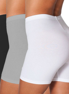 Women's Summer Sports Solid Color Three Point Safety Pants