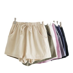 Loose and slim elastic waist casual shorts 宽松显瘦休闲短裤