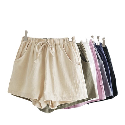 Loose and slim elastic waist casual shorts 宽松显瘦休闲短裤