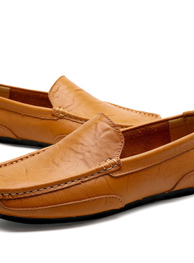 Men's casual suede shoes big size 45 46 47 48 大码休闲鞋