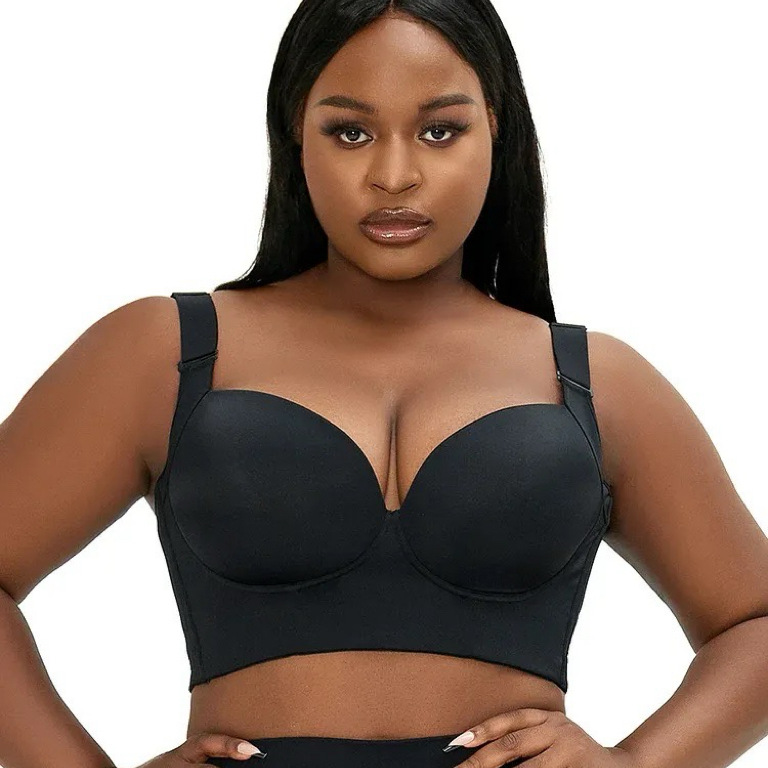 Large Size Women Strapless Bralette Non-Padded Tube Top Bra