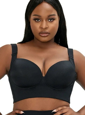 Large Size Women Strapless Bralette Non-Padded Tube Top Bra