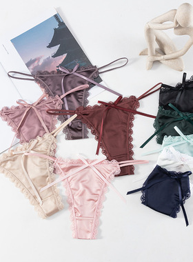 Sexy Sports Panties Ms Underpants Seamless Thong G String 裤