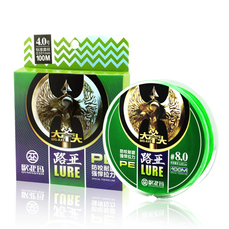 大力马南北防咬路亚耐磨抛竿鱼线