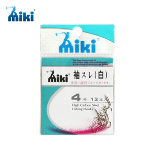 德格渔具三木金miki鱼钩 白袖无刺钩 高碳鱼钩 森源制造