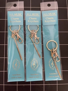 包邮管弦挂件MusicForLiving钥匙扣吉他提琴钢琴音符音乐书签谱夹