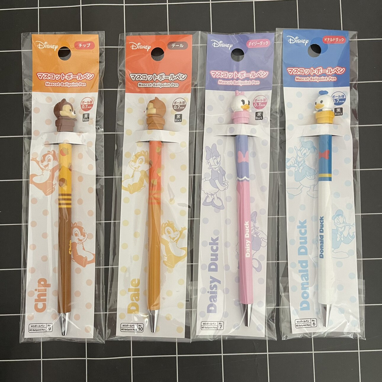 包邮日本迪士尼可爱卡通三丽鸥圆珠笔库洛米美乐蒂0.7mm黑色芯