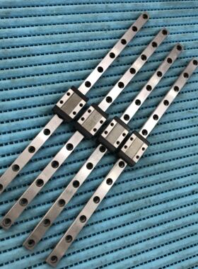 处理二手拆机直线导轨STE9C，轨道长55毫米到340毫米，成色新顺滑