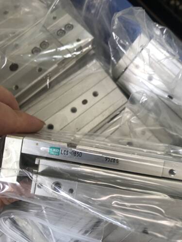 日本进口CKD品牌滑台气缸LCS0850，行程50毫米，拆机现货1000个