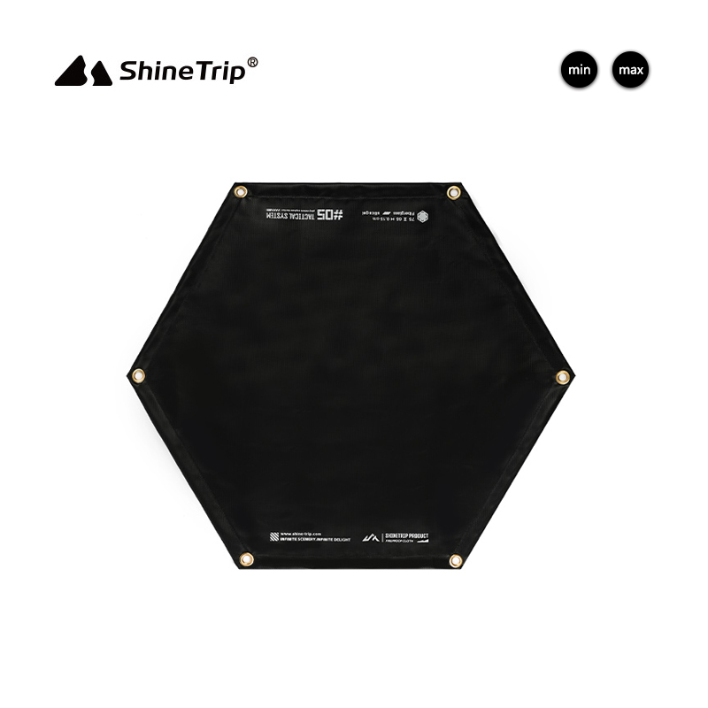 山趣户外硅胶防火布毯