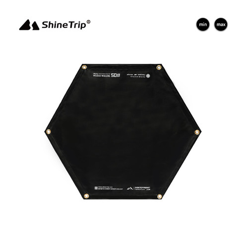 山趣户外硅胶防火布毯