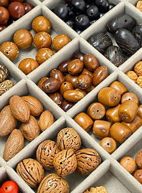 天然多种籽菩提子串珠编织手串手链包挂散珠div配件材料