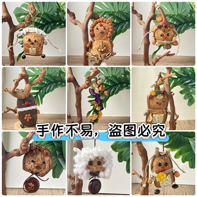 榼藤大豆荚手作diy工艺品