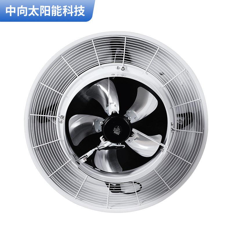 屋顶太阳能换气扇帐篷顶抽风机白通色圆形屋顶机风楼散11热风扇