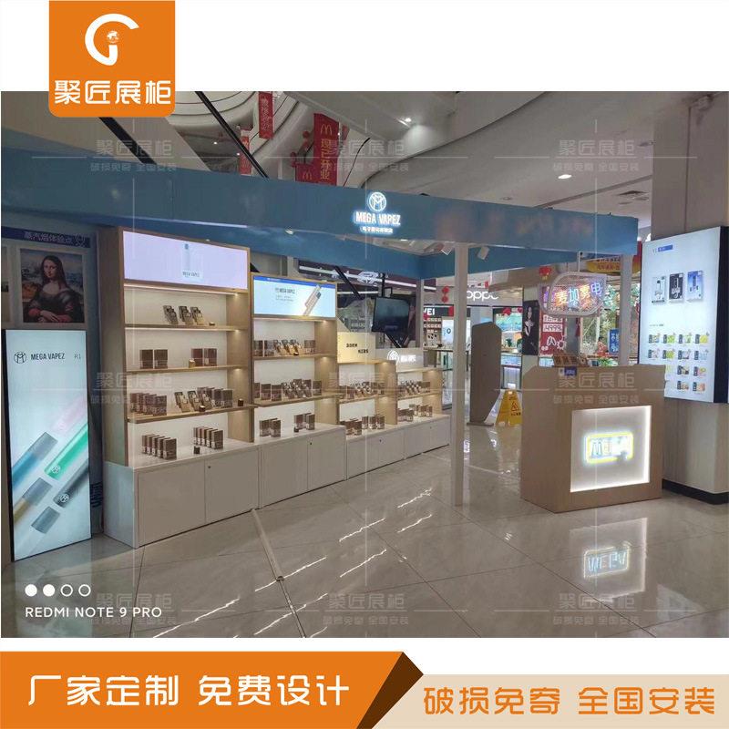 商场电中岛器子展柜铁艺烤漆外框架台子电产品背柜试抽聚匠光展发