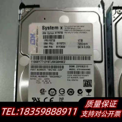 IBM 81Y9731 81Y9730 1T 7.2K SA.询价