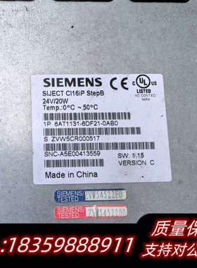CI16IP 注塑机控制器系统主板 6AT1131-6询价