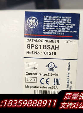 GE通用电气电动机保护器1BSAH，2.5-4A电.询价