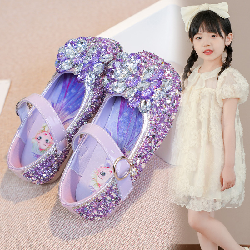 女童公主鞋春秋新款时尚女孩单鞋