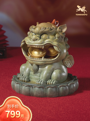 铜师傅铜摆件《财气》貔貅桌面