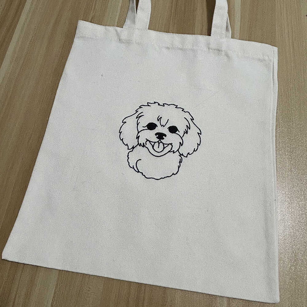 刺绣帆布包袋广告包学生方便包购物袋绣花定制小批量一件打样