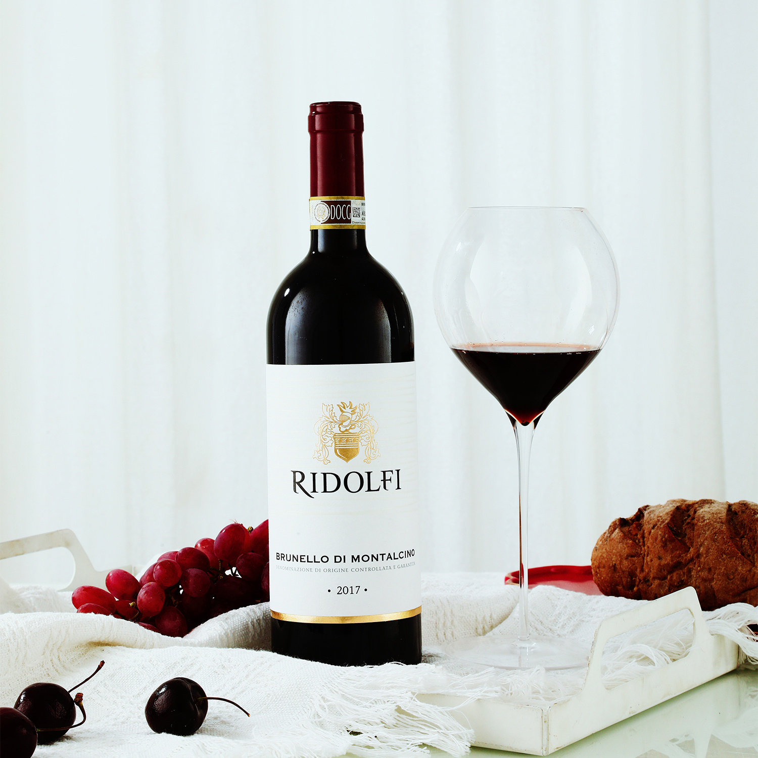 每年都涨价的酒王BDM！意大利利多菲蒙塔奇诺布鲁奈罗干红葡萄酒