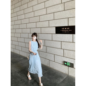 」 「 年中折扣 特种机钉珠FB私服收腰气质连衣裙春夏高级感女