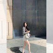 DUCHUNZI 高级气质外套 秋冬新款 人间挚爱是小香 通勤气质七分袖