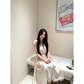 DUCHUNZI vtg感系带连衣裙温柔风高级感裙子女神女 初见私服系列