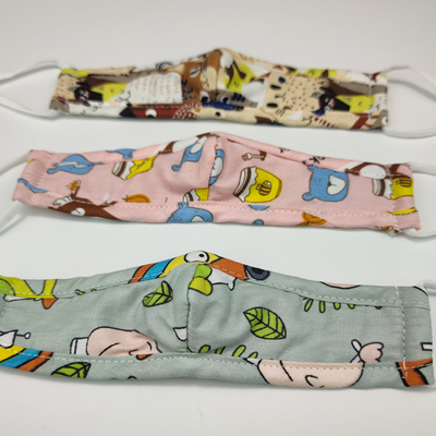 简呼吸卡通图案保暖鼻子防护罩