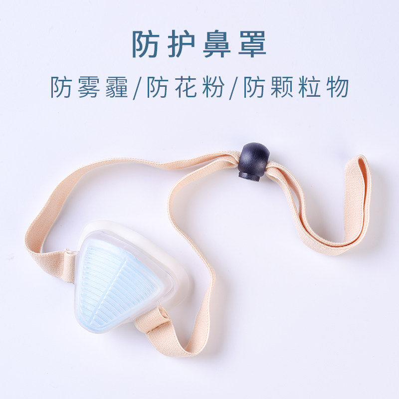 2023鼻子防尘罩男女透气工业粉尘雾霾打磨电焊装修花粉保暖鼻罩