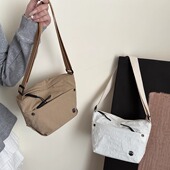 时尚 斜挎包女2025简约单肩超轻高级感小众百搭精致新款 通勤小包包