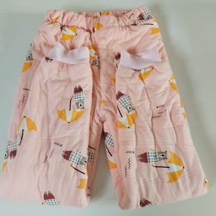 内胆 薄款 手工加厚 保暖裤 高腰内穿 男女宝宝棉服 儿童棉花棉裤