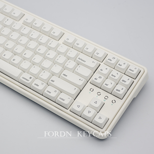 mac苹果风键帽日文字根小全套遮光拉满pbt热升华61/64/68/87/104