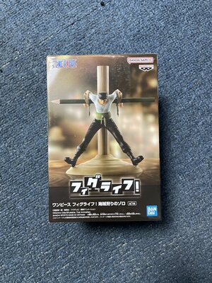 日版现货正版 眼镜厂 海贼王 Figlife 笔架 赏金猎人 索隆 景品