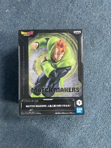 日版正版万代眼镜厂七龙珠 MATCHMAKERS人造人16号战斗VS景品手办