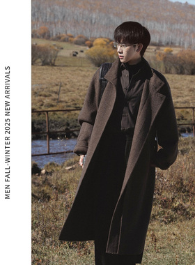 ELI【瓦尔登湖】100%绵羊毛双面呢大衣/夹克外套设计师胶囊冬系列