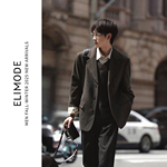 ELI【爱丁堡记】精纺高支羊毛混纺易打理复古休闲西装外套西服秋