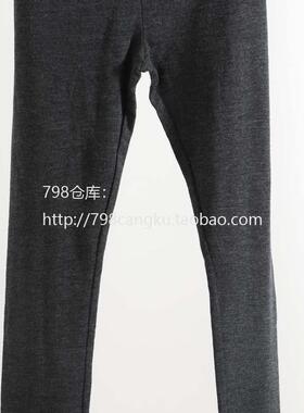 798仓库11.29上新女款高弹美利奴羊帽紧身打底裤2A240502