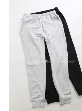 798~尖货暖绒亲肤舒适极简束脚休闲裤女款2B01