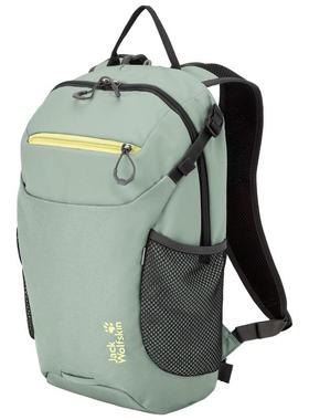 代购Jack wolfskin狼爪女士骑行背包防水挂载反光尼龙网眼侧袋