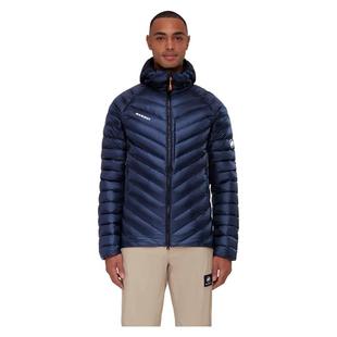 代购Mammut男士羽绒服防风保暖可压缩保暖外套立领长袖户外夹克