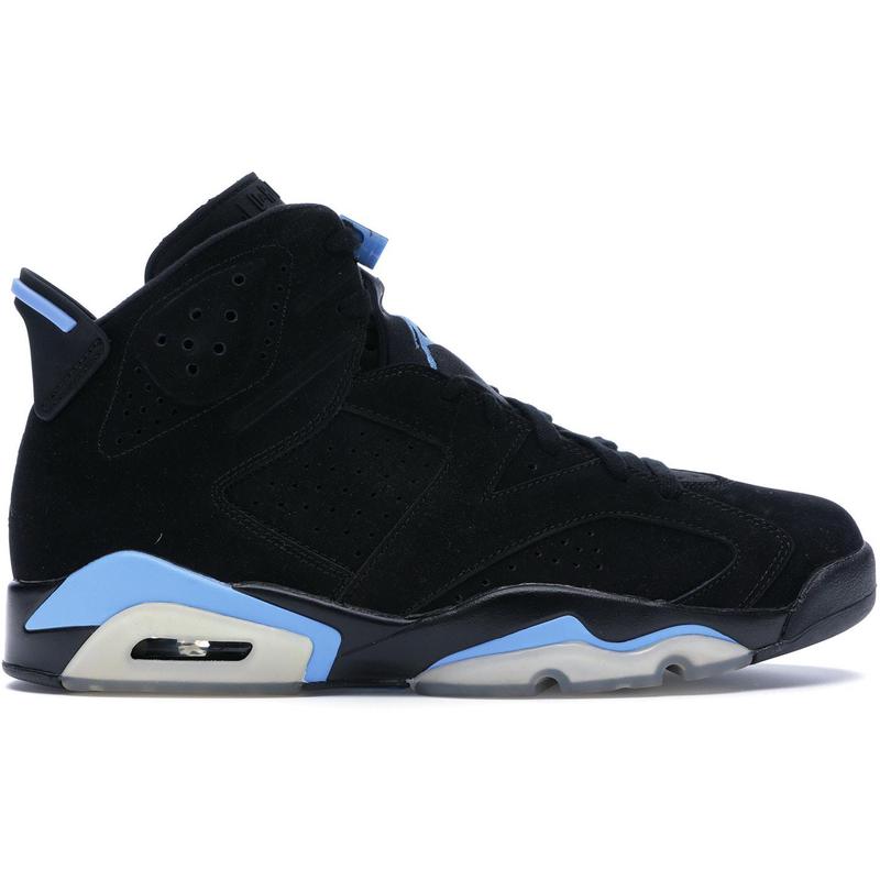 代购正品 jordan 6 retro unc aj6黑蓝北卡男子篮球鞋 384664-006