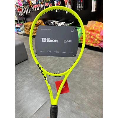 Wilson Clash 100L V2 威尔胜欧洲城市系列巴黎限定荧光黄网球拍