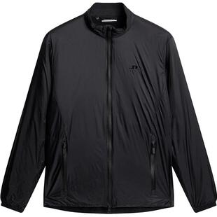 代购JLindeberg金林德伯格男士夹克防风保暖黑色尼龙户外