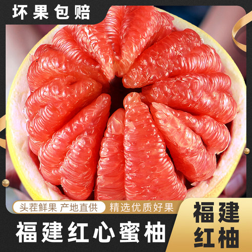 福建红心蜜柚精品礼盒装