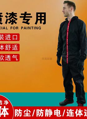 德国海豚防护服防静电喷漆服汽车油漆喷涂防护服进口连体透气