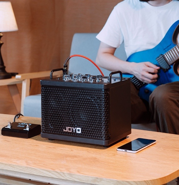 JOYO DC15-S电木吉他音箱 充电 蓝牙 内录 赠踏板摇滚电吉他音箱